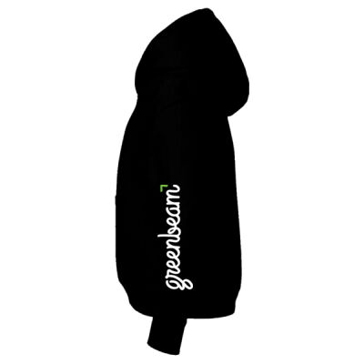 CORE-HOOD Unisex - hoodie with sleeve logo - dark Thumbnail